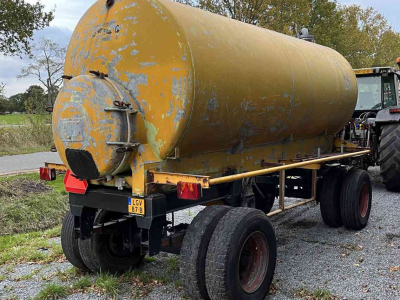 Tank de lisier de transport  Transporttank mesttank 125000 liter Mestverwerking