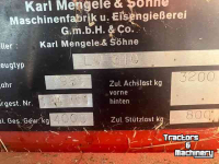Autochargeuse Mengele lw 310 opraapwagen