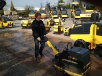 Plaques vibrantes Bomag BT + BPR, Trilplaat