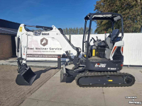 Mini pelleteuse Bobcat Bobcat e26 canopy mini rupsgraafmachine