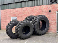 Roues, Pneus, Jantes, Barillets Jumelage Michelin Machxbib 600/70R30+710/70R42