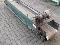 Convoyeur  Vlakke band 2860x400 TRANSPORTBAND VLAKKE BAND FLAT BELT CONVEYOR BELT FLACHBAND FÖRDERBAND
