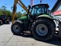 Tracteur Deutz Agrotron TTV 620 met Herder schuifgiek MBK512 LSH