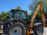 Tracteur Deutz Agrotron TTV 620 met Herder schuifgiek MBK512 LSH