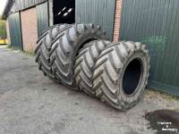 Roues, Pneus, Jantes, Barillets Jumelage Michelin 710/60R42 600/60R30