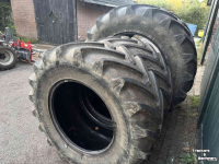 Roues, Pneus, Jantes, Barillets Jumelage Michelin 710/60R42 600/60R30