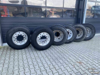 Roues, Pneus, Jantes, Barillets Jumelage  385/65R22.5 & 315/80R22.5
