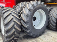 Roues, Pneus, Jantes, Barillets Jumelage Trelleborg TM1000 710/70R38 + 600/70/R30
