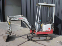 Mini pelleteuse Takeuchi TB108 minigraver mini micro graafmachine