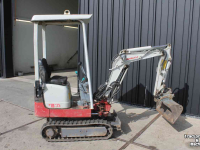 Mini pelleteuse Takeuchi TB108 minigraver mini micro graafmachine