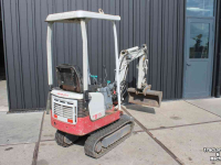 Mini pelleteuse Takeuchi TB108 minigraver mini micro graafmachine
