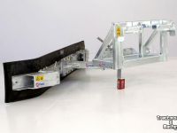 Rabot caoutchouc Qmac 180 MECH SCHUIN+HOEK THALER KNIKLAD