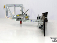 Rabot caoutchouc Qmac 180 MECH SCHUIN+HOEK THALER KNIKLAD