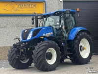 Tracteur New Holland T7.260AC vario Stage V Fronthef Lucht Hydr. rem GPS 50km