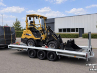 Remorque automobile jusqu’ à 3500 Kg  ACTIE Vlemmix machinetransporter 4 x 1,5