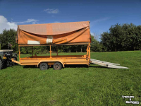 Remorque porte-machines Kersten 4t kuip dieplader 550x198cm oprijwagen