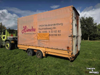 Remorque porte-machines Kersten 4t kuip dieplader 550x198cm oprijwagen