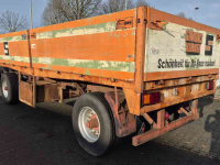 Remorque  Landbouwwagen plattewagen aanhanger balenwagen