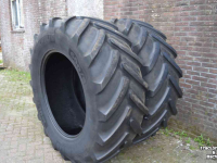 Roues, Pneus, Jantes, Barillets Jumelage Michelin 600/65r38