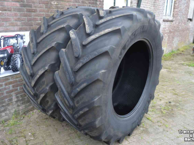Roues, Pneus, Jantes, Barillets Jumelage Michelin 600/65r38