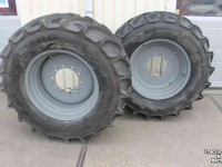 Roues, Pneus, Jantes, Barillets Jumelage Mitas 540/65R30 AC65 trekkerbanden tractorbanden voorbanden wielen velgen 10 gaats