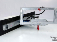 Rabot caoutchouc Qmac 240 HYDR SCHUIN MERLO T/M 4 TON