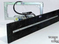 Rabot caoutchouc Qmac Modulo rubberschuif straatschuif slijkschuif aanbouw Merlo