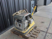 Plaques vibrantes Wacker DPU6055 trilplaat met Hatz 1D81S dieselmotor trilblok (staat DPU6555 op)