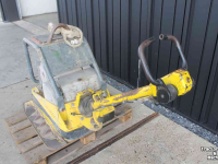 Plaques vibrantes Wacker DPU6055 trilplaat met Hatz 1D81S dieselmotor trilblok (staat DPU6555 op)
