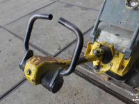 Plaques vibrantes Wacker DPU6055 trilplaat met Hatz 1D81S dieselmotor trilblok (staat DPU6555 op)