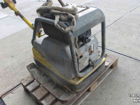 Plaques vibrantes Wacker DPU6055 trilplaat met Hatz 1D81S dieselmotor trilblok (staat DPU6555 op)