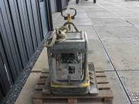 Plaques vibrantes Wacker DPU6055 trilplaat met Hatz 1D81S dieselmotor trilblok (staat DPU6555 op)