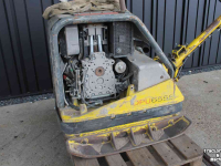 Plaques vibrantes Wacker DPU6055 trilplaat met Hatz 1D81S dieselmotor trilblok (staat DPU6555 op)