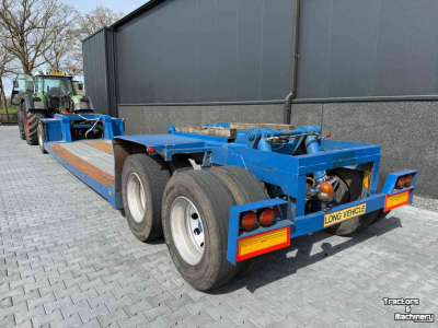 Semi-remorque surbaissé  3-asser diepbed dieplader met dolly, Special!