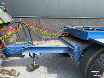 Semi-remorque surbaissé  3-asser diepbed dieplader met dolly, Special!