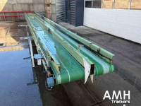 Convoyeur  8000X730 2-sporenband, Dual-lane conveyor belt, Zweispuriges Förderband,