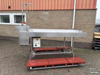 Table de visite  Leesband, RVS, 3-goots