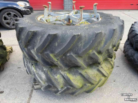 Roues, Pneus, Jantes, Barillets Jumelage  Dubbellucht 16.9 - R34  5 ster molcon
