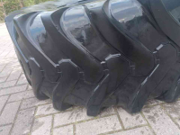 Roues, Pneus, Jantes, Barillets Jumelage Michelin 500/70R24 xm37