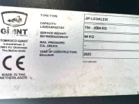 Mât de levage Giant jip legklem