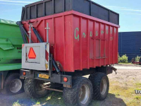 Remorque à copeaux de bois Greentec 12H High tipper