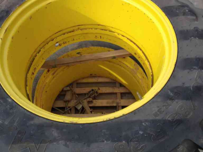 Roues, Pneus, Jantes, Barillets Jumelage  420/85R38 360/70R28