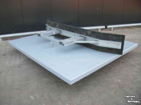 Rabot caoutchouc Hofstede Rubberschuif 1.6M / 2.0M / 2.6M /3.1M  rubber modder blubber vuil voer erf schuif schuiver
