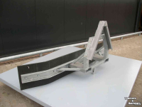 Rabot caoutchouc Hofstede Rubberschuif 1.6M / 2.0M / 2.6M /3.1M  rubber modder blubber vuil voer erf schuif schuiver