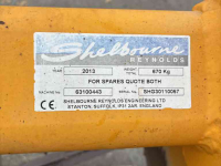 Rouleau packer de silage Shelbourne Shear Grab SG 300 kuilhapper