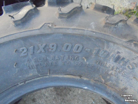 Roues, Pneus, Jantes, Barillets Jumelage Carlisle 21x9.00-10 Work Mate 4 ply Quad ATV Trike Gator buitenband