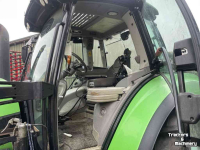 Tracteur Deutz-Fahr 6185 Agrotron TTV met Bos maaiarm HE 8044 Fce-HD