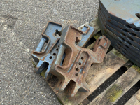 Poids frontaux Ford 10S/40S 40 KG Middentrekhaakgewicht