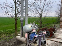 Pompe d‘irrigation  Pink pompbok met draaiarm