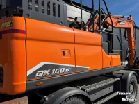 Pelles sur pneus Doosan DX160-7